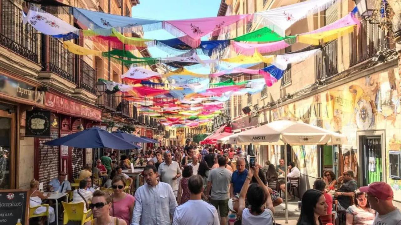Latina En Madrid Leilighet Eksteriør bilde